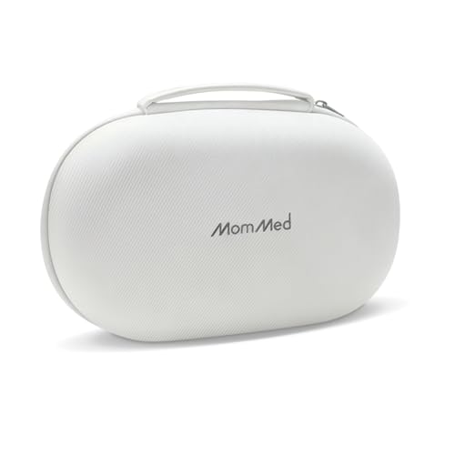 MomMed Breast Pump Carrying Case, Hard Shell Protective Storage Bag for MomMed Wearable Pumps & Cozy, Water-Resistant & Portable Breast Pump Case with Interior Strap
