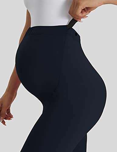 Buttergene Maternity Leggings Buttery-Soft 28'' Maternity Yoga Pants - color: 1-3pack Black/Black/Navy, size: Small