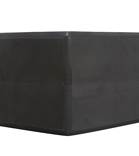 Everyday Yoga Premium Foam Block, 3in/4in/5in Thick, Multi Colors, 1 Block - color: Black, size: 5 Inch Thick