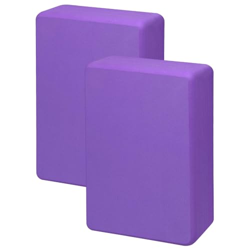 Large Foam Yoga Block - color: Light Purple