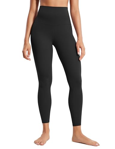 CRZ YOGA Super High Waist Leggings 25" - color: Black, size: Small