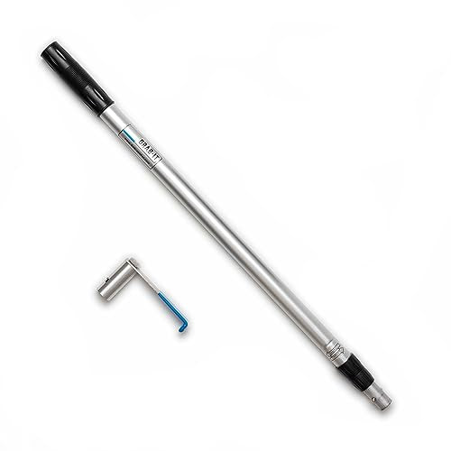 GRAB-IT 6 ft Truck Cargo Retriever | Heavy Duty Grabber Reach Tool - 110 Pound Pull | Rust Resistant Aluminum and Stainless Steel (Pole & Hook Only) - style: Pole & Hook Only