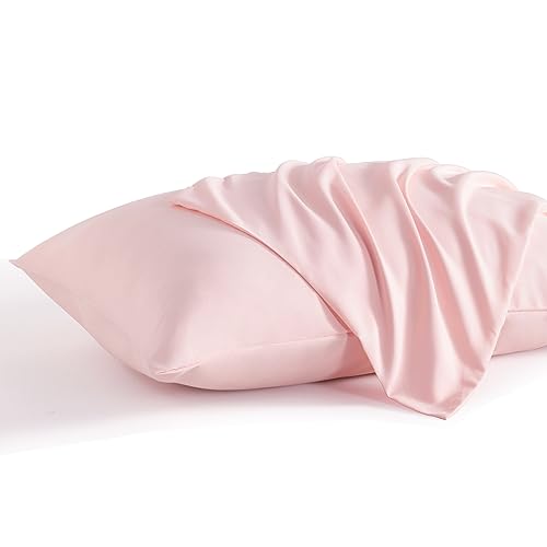 NTBAY Toddler Microfiber Pillowcases, Set of 2, Blush Pink - color: Blush Pink, size: Toddler (14"x20")