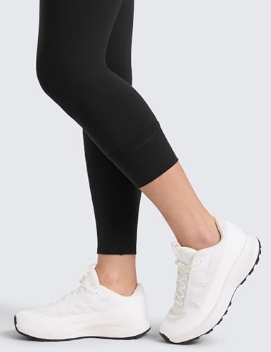 CRZ YOGA Matte Fleece Lined Leggings 25'' - color: Black, size: X-Large