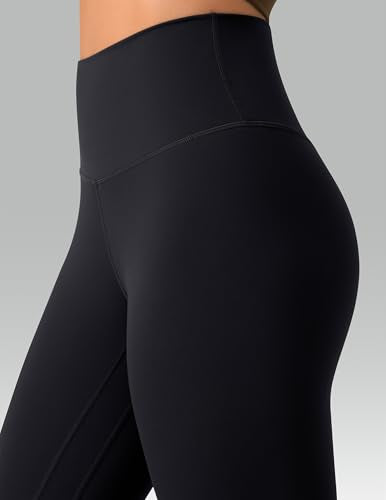 Colorfulkoala Women's Buttery Soft High Waisted Yoga Pants Full-Length Leggings - color: Black, size: Medium