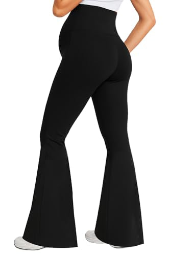 Peauty Buttery Soft Maternity Flare Leggings - size: Medium