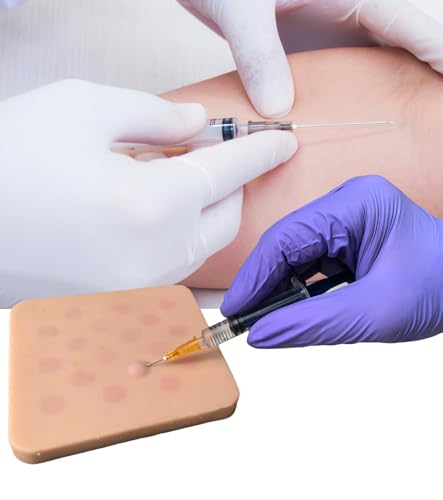 Intradermal Injection Training Pad, 18 Practice Sites, Easy