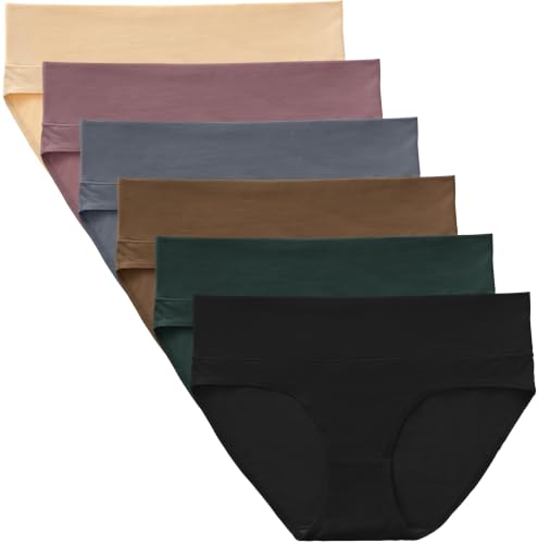 Angelhood Cotton Maternity Underwear for Women Foldable Pregnancy Panties - color: Multicoloured D, size: Small