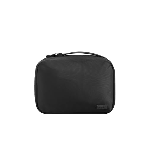 Away Small Toiletry Bag, Waterproof Travel Toiletry & Cosmetic Organizer - color: Jet Black