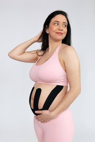 Belly Bloom Kinesiology Tape for Pregnancy (Beige) - color: Beige