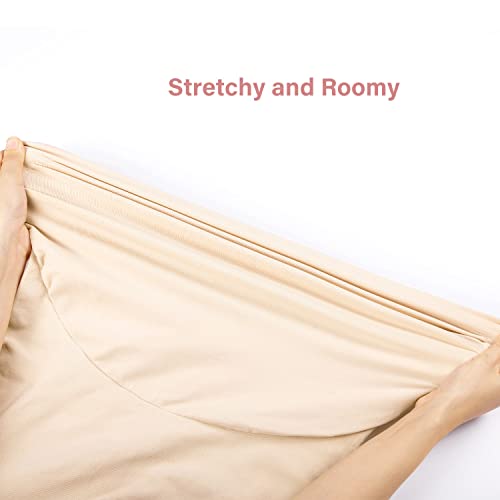 Gratlin Women's Maternity Shapewear Shorts - color: Beige, size: XX-Large