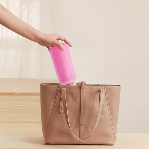 2 Pack 12oz Peri Bottle for Postpartum Care, Perineal Cleansing Bottles - color: Pink-2pcs