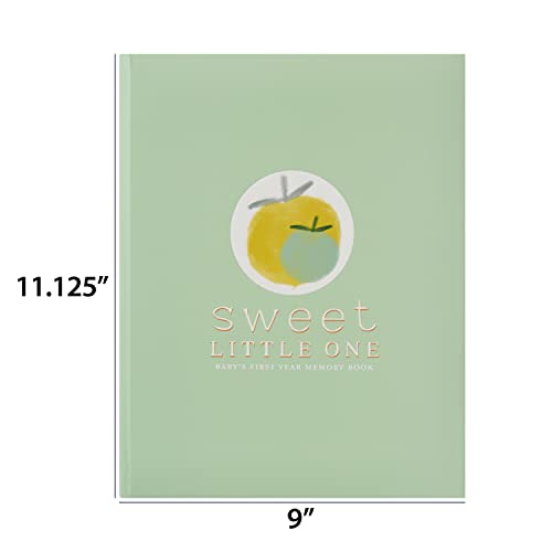 Carter's B2-24958 Homegrown Gender Neutral Baby Journal Memory Book, 48 Unique Pages, 8.7" x 11.2", Multicolor