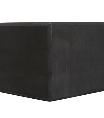 Everyday Yoga Premium Foam Block, 3in/4in/5in Thick, Multi Colors, 1 Block - color: Black, size: 6.75 Inch Thick