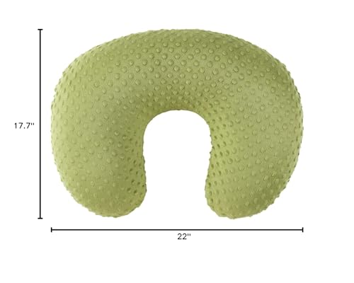 Nursing Pillow Cover Breastfeeding Pillow Cases - color: Sage