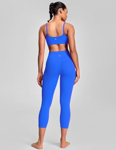 HeyNuts Yoga Pro Leggings 21" - color: Dazzling Blue, size: Small