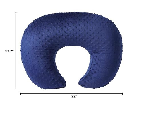 Nursing Pillow and Positioner Breastfeeding and Bottle Feeding - color: Estate Blue