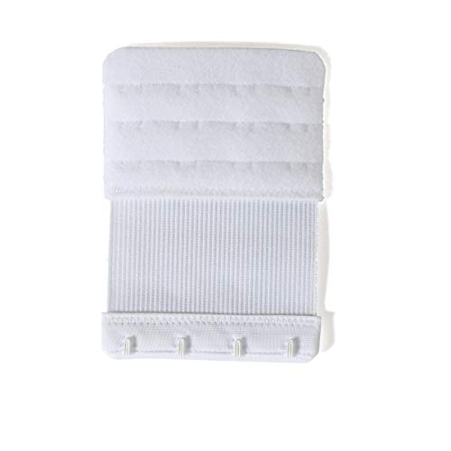 Women's Bra Extenders 4 Hook / 3 Hook / 5 Hook / 2 Hook Soft Comfortable Stretchy Bra Extension Strap - color: 6 Pieces, 4 Hook 3/4 Inch Spacing