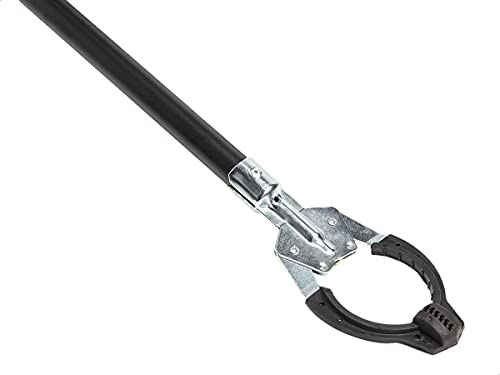 Amazon Basics Reacher Grabber Tool for Hard-to-Reach Areas, Sturdy Metal Trash Picker, Indoor & Outdoor Lightweight Pickup Tool, 38", 2-Pack