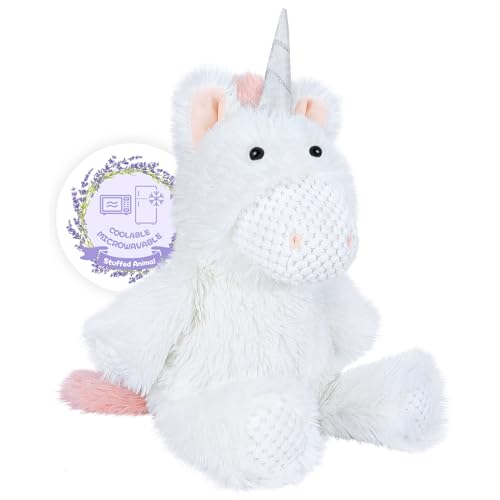 SuzziPals Warmbale Unicorn Stuffed Animal Heating Pad for Period Cramps - style: Unicorn