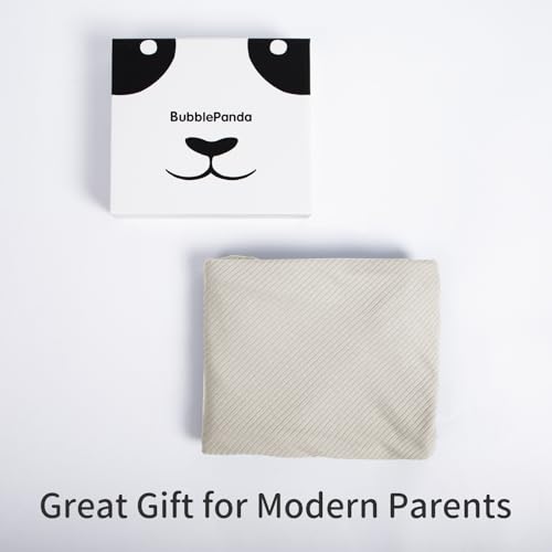 BubblePanda Rayon Made from Bamboo Nursing Cover for Baby Breastfeeding - color: Oat