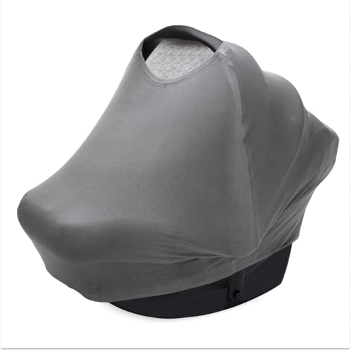 Parker Baby Co. Multi-Use Cover - Carseat Cover, Nursing Cover - Gray - color: Gray