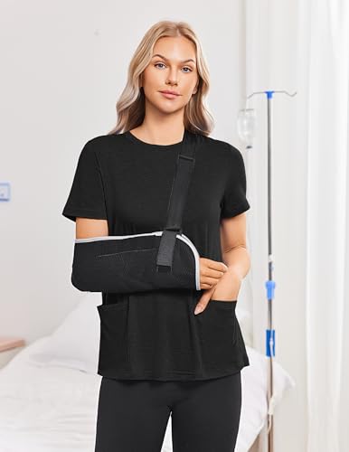 Deyeek Post Surgery Shirts for Women Tear Away Snap Open Back Hospital Tops - color: Black, size: Large
