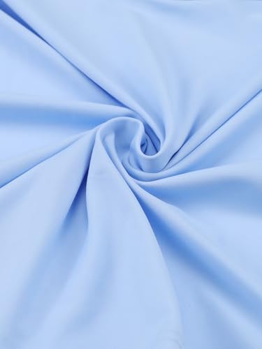 SHEKINI Women's Ruffle High Waist Maternity Swim Skirt - color: Blue, size: X-Large