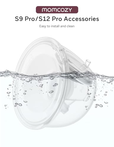 Momcozy S9/S12 Pro Replacement Accessories, S-Full Set Collector 24mm, 1 PC - size: 24mm Single Seal Full Cup Set-1