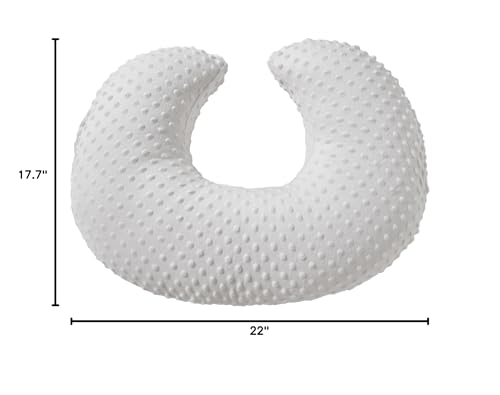 Nursing Pillow and Positioner Breastfeeding and Bottle Feeding - color: Bright White