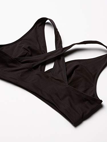 Playtex Womens Maternity & Nursing Cross Over Sleep Wirefree Bra Us4960 2-Pack - color: Nude Heather/Black, size: XX-Large