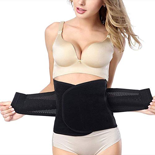 Postpartum Belly band Postpartum Recovery Surgery Support Belly Wrap for C-Section Hernia and Tummy Tuck Abdominal Compression Binder - size: 2X Large: 46"Length*9"Width