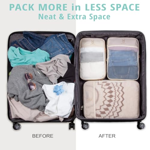 Compression Organizers Lightweight Expandable Packing Cube for Travel