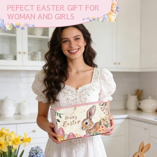 ANOTION Easter Baskets for Adults, Easters Basket Easter Gifts - style: EASTER