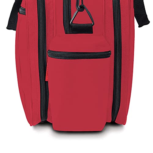 ASA TECHMED Nursing Bag with Compartments - color: Red