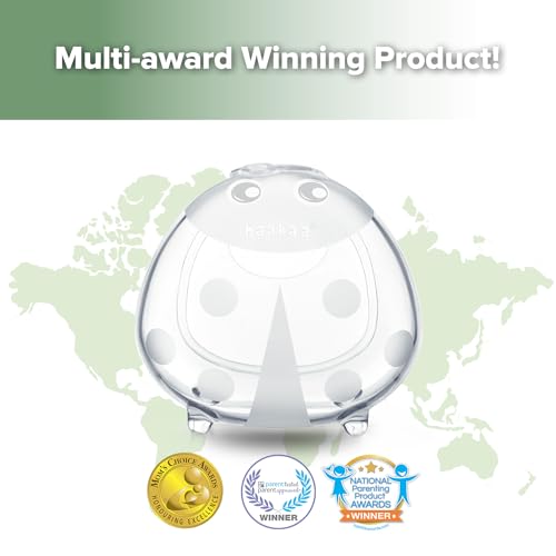 haakaa Ladybug Breast Milk Collector Milk Catchers 2.5oz/75ml,2PCS - size: 2 Count (Pack of 1)