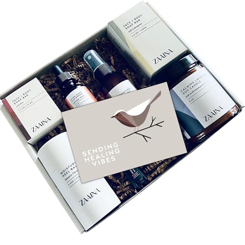 ZAAINA Healing Vibes Gift for Women | Sympathy Spa Gift Box | Self Care