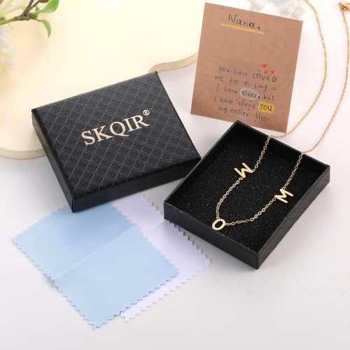 SKQIR Mama Necklaces for Women with Message Card - color: Gold GRAMMY