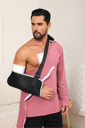 Post Shoulder Surgery Shirt, Comfy Wear After Surgery Shirts, Full Open Side Snap Chemo & Dialysis - color: Pink-l, size: Medium