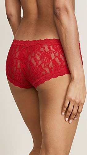 hanky panky Women's Signature Lace Boyshorts - color: Red, size: XX-Small
