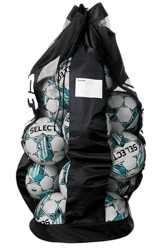 SELECT Duffle Soccer Ball Bag - color: Black - 20 Ball