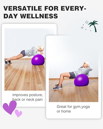 Extra Large Peanut Ball - 39.37"x19.67" - color: purple