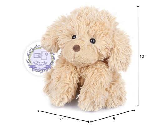 SuzziPals Heatable & Coolable Golden Retriever Stuffed Animal Heating Pad - style: Golden Retriever