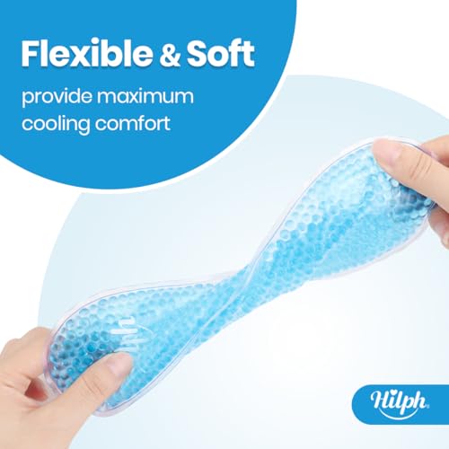 Hilph Perineal Ice Packs for Postpartum Hemorrhoid Pain Relief, Blue - style: B- 24PCS Disposable Sleeves + 2 Ice Pads