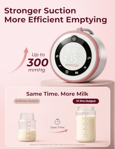 Momcozy V1 Pro Wearable Breast Pump, Hospital-Grade Pocket Primary Pump - size: v1 pro