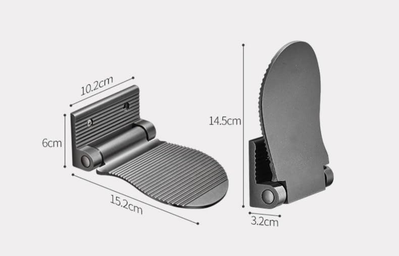 OCEYAUR Shower Foot Rest for Shaving Wall Mounted Pedal Foot Stand Bathroom
