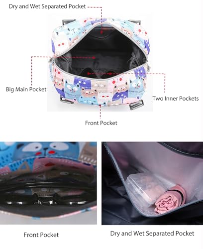 Travel Duffle Bag Weekender Overnight Gym Bag for Women, Colorful Triangle - color: Colorful Triangle