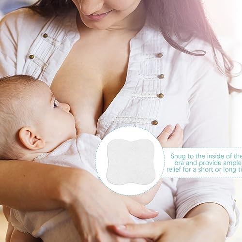 20 Pieces Soothing Gel Pads Adjusting Hydrogel Pads for Breastfeeding