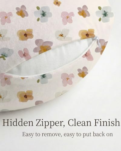 Nursing Pillow Covers 2 Pack, Stretchy Breastfeeding Pillow Covers for Baby - color: B0dqtm9xzv