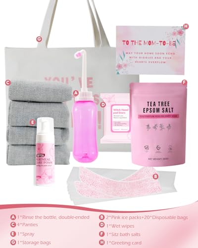 Postpartum Essentials Kit, Postpartum Kit for Women after Birth